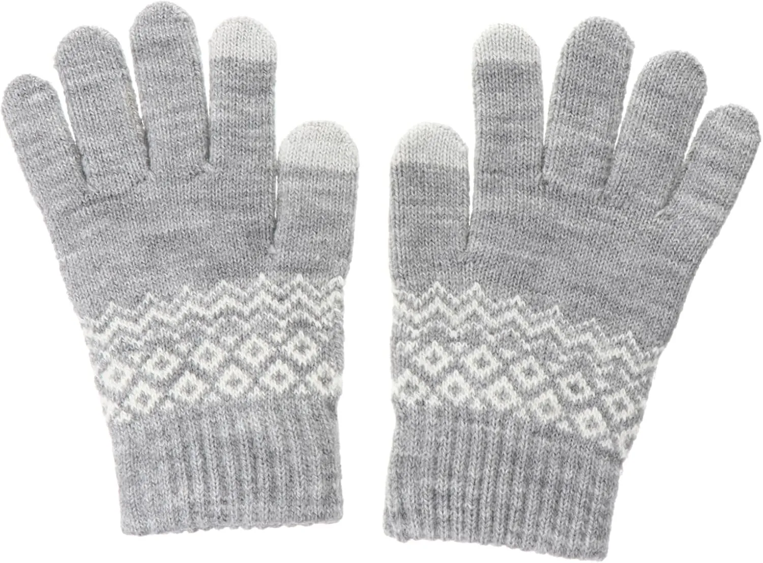 1 Pair Knitted Touch Screen Gloves Riding Gloves Unisex Winter Gloves Touchscreen Gloves Warm Gloves