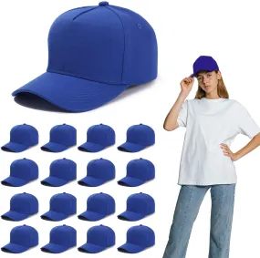 16 Pack Trucker Hat Adjustable Gorras，Blank Baseball Cap for Trucker，Wholesale Unisex Ball Cap for Men & Women