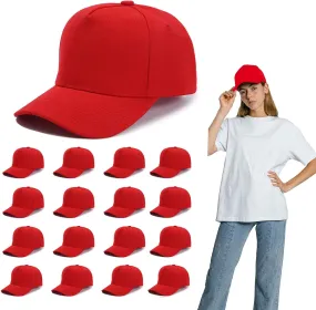 16 Pack Trucker Hat Adjustable Gorras，Blank Baseball Cap for Trucker，Wholesale Unisex Ball Cap for Men & Women