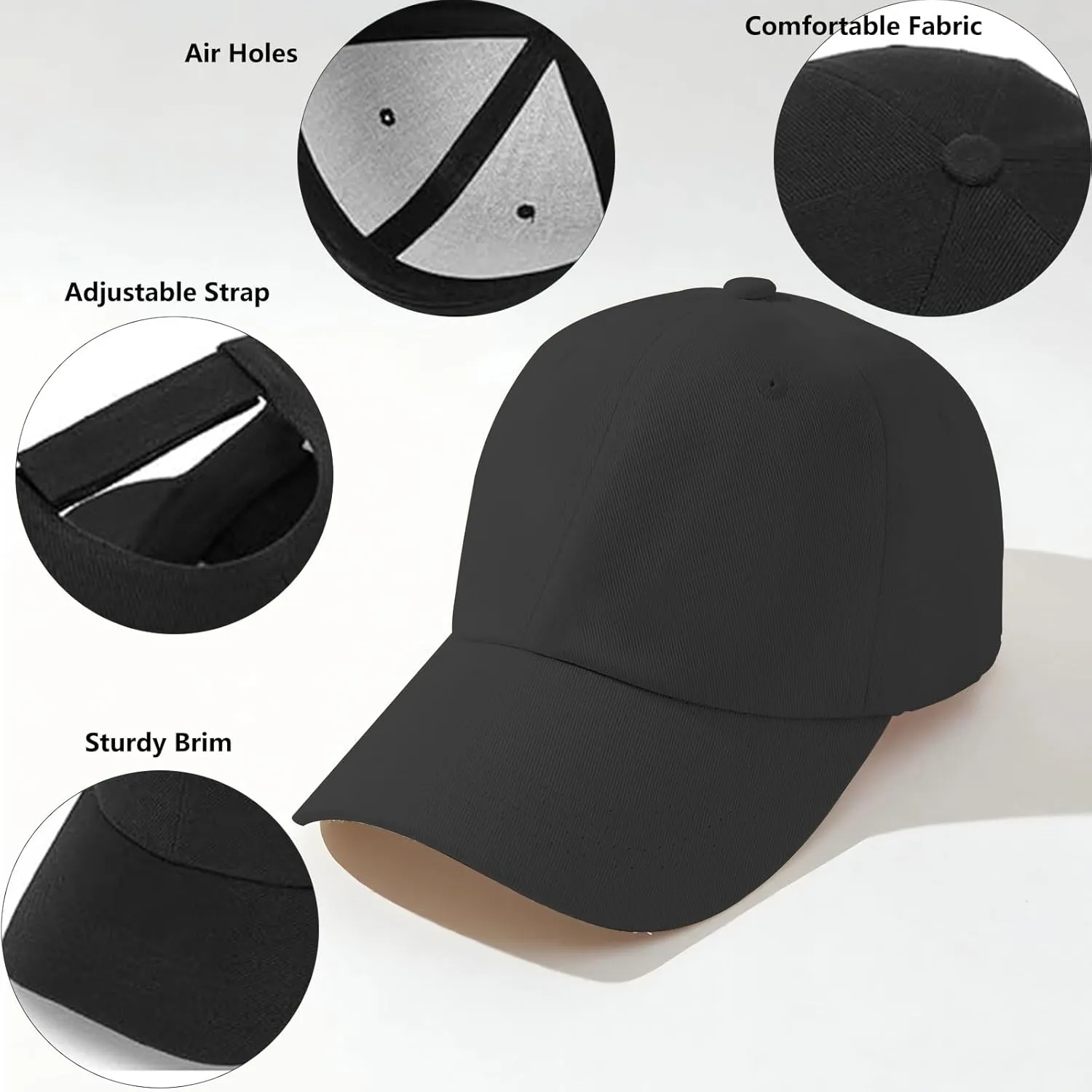 16 Pack Trucker Hat Adjustable Gorras，Blank Baseball Cap for Trucker，Wholesale Unisex Ball Cap for Men & Women