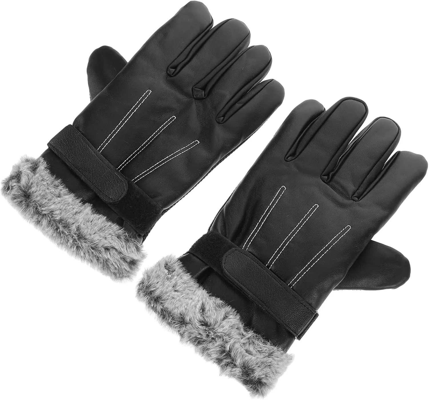 Alipis Waterproof Anti-Slip Gloves for Men Winter Ski Gloves Touch Screen Mittens for Outdoor Sports