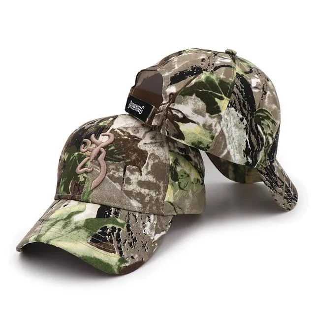 Browning™ Camouflage Outdoor Caps