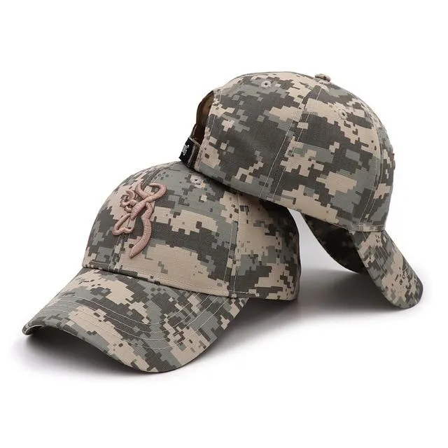 Browning™ Camouflage Outdoor Caps