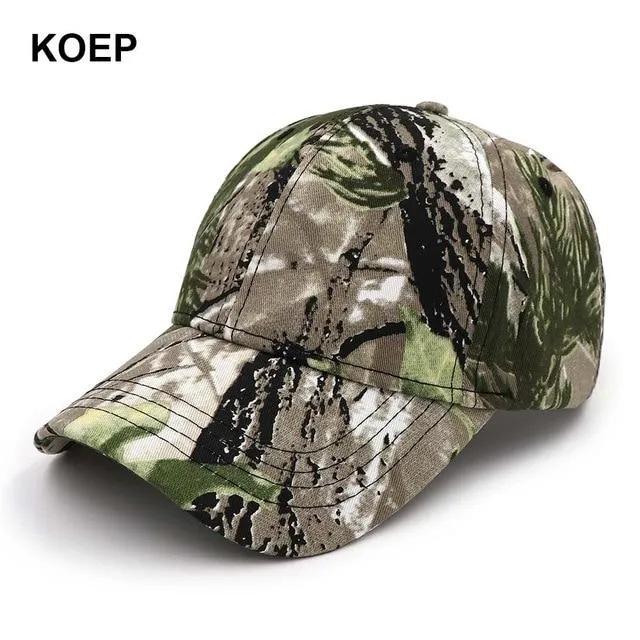 Browning™ Camouflage Outdoor Caps