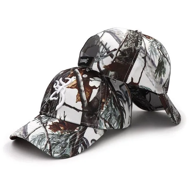 Browning™ Camouflage Outdoor Caps