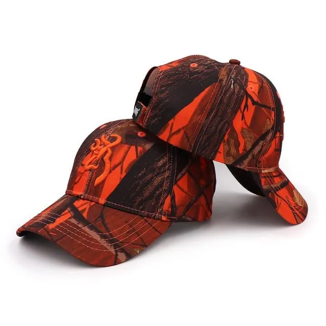 Browning™ Camouflage Outdoor Caps