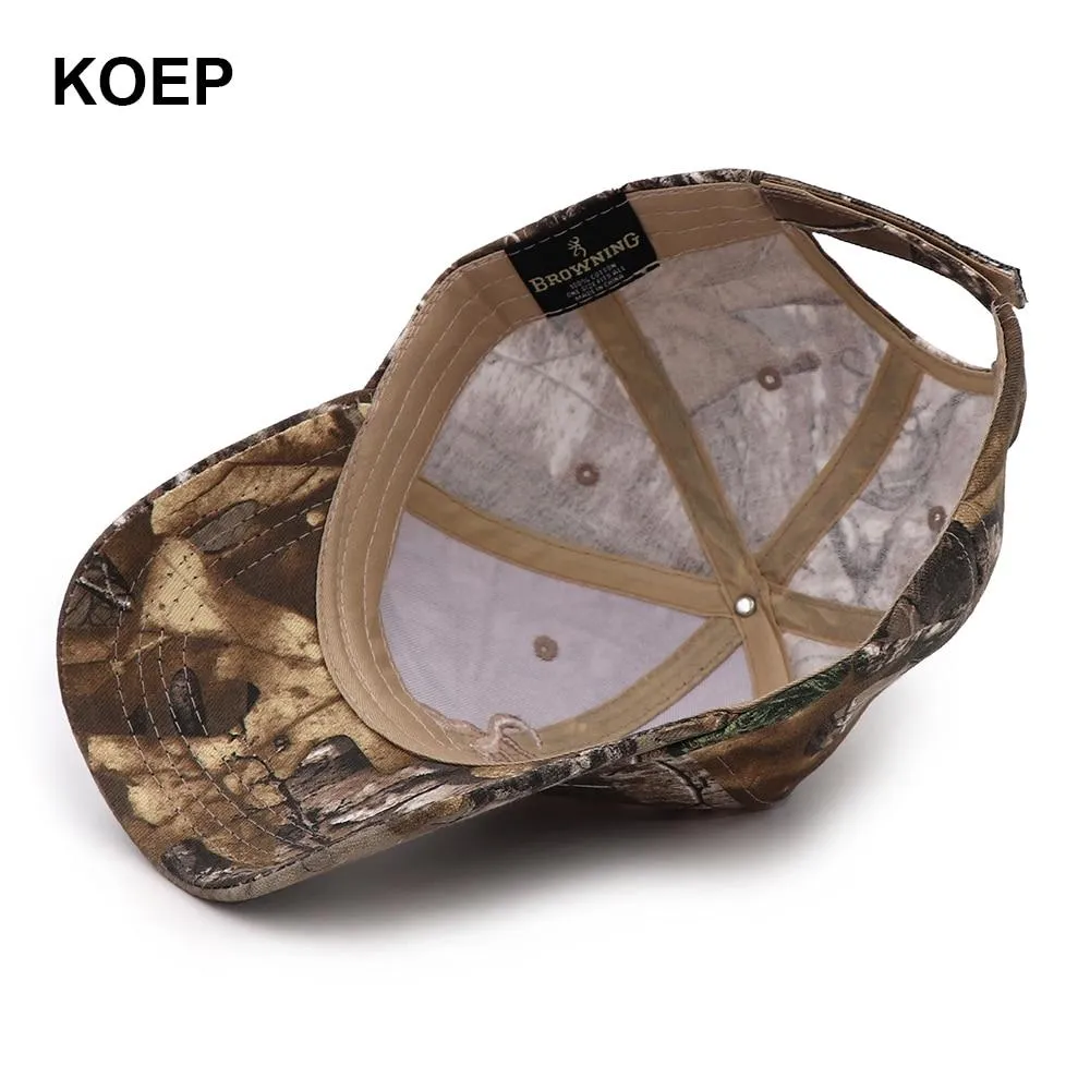 Browning™ Camouflage Outdoor Caps