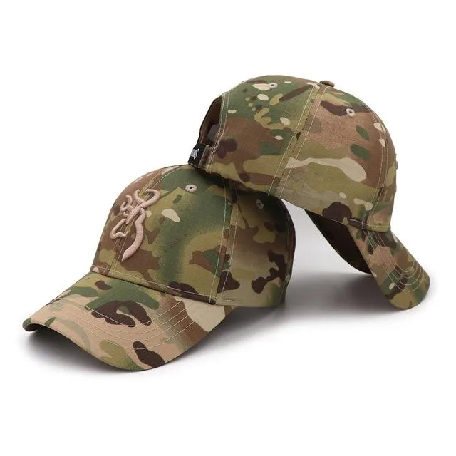 Browning™ Camouflage Outdoor Caps