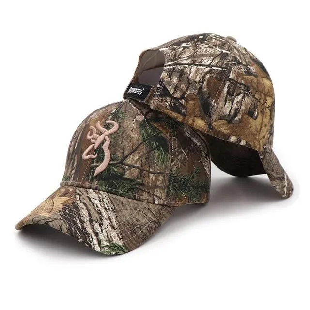 Browning™ Camouflage Outdoor Caps