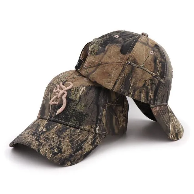 Browning™ Camouflage Outdoor Caps