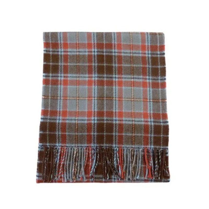County Leitrim Tartan Lambswool Scarf