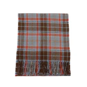 County Leitrim Tartan Lambswool Scarf