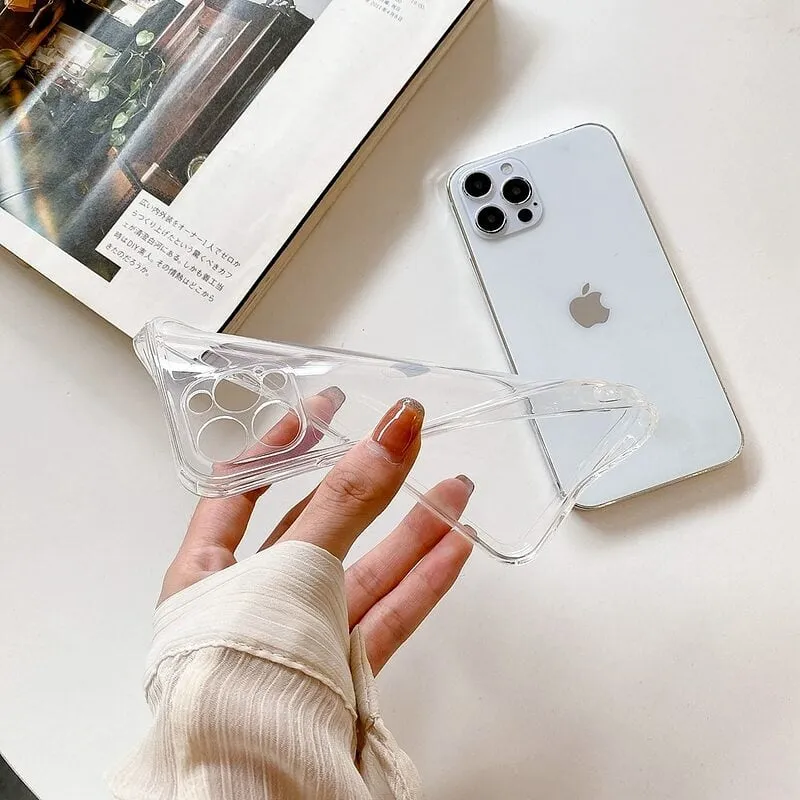 Face Mask Transparent iPhone Case
