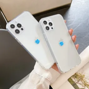 Face Mask Transparent iPhone Case