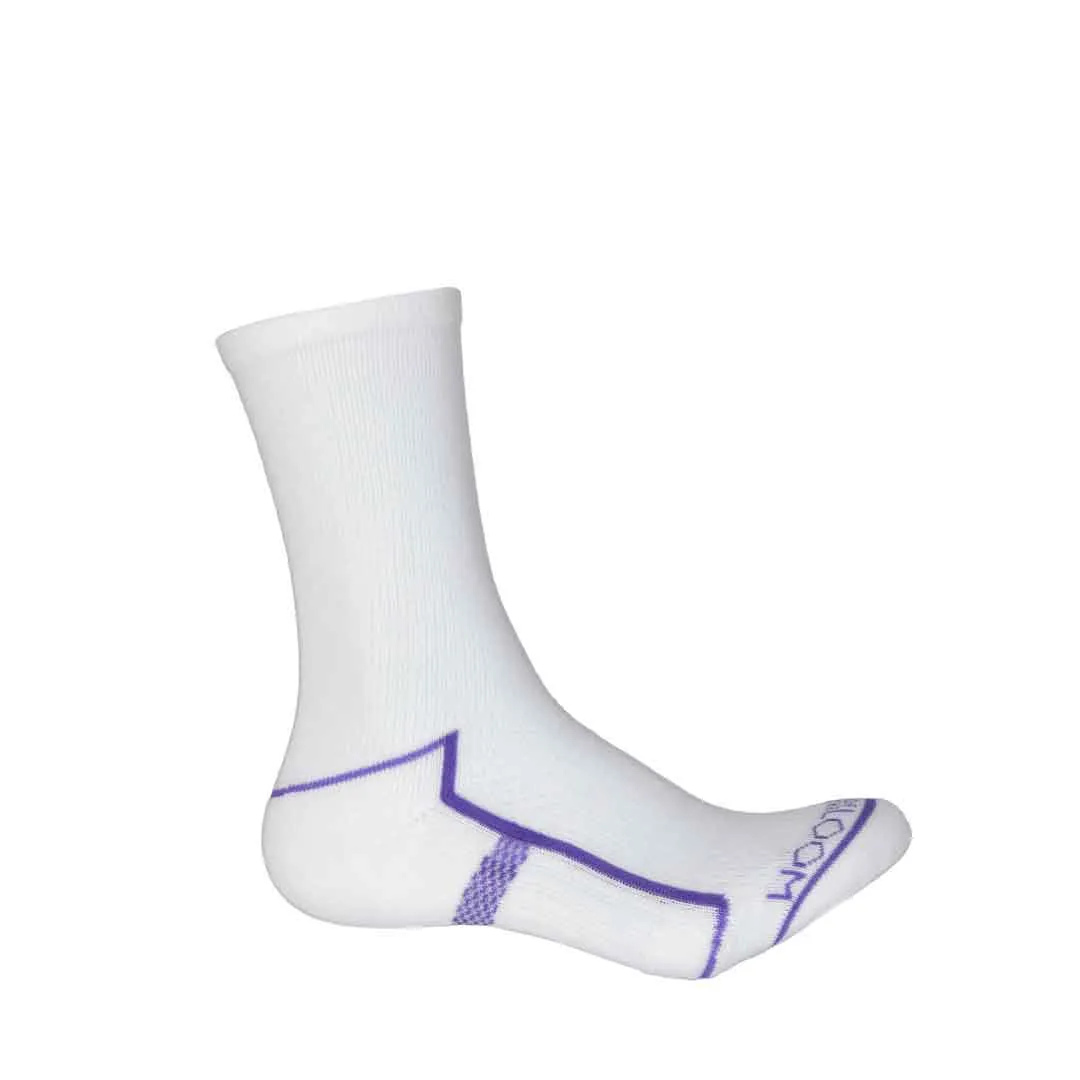 Fruit of The Loom - Women's 5 Pack Crew Sock (FRW10535C5 WHAST)