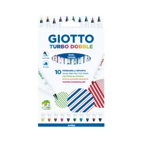Giotto Turbo Dobble Fibre Tip Pens