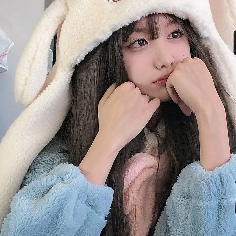 Kawaii Original Cute Lamb Hat With Scarf And Gloves