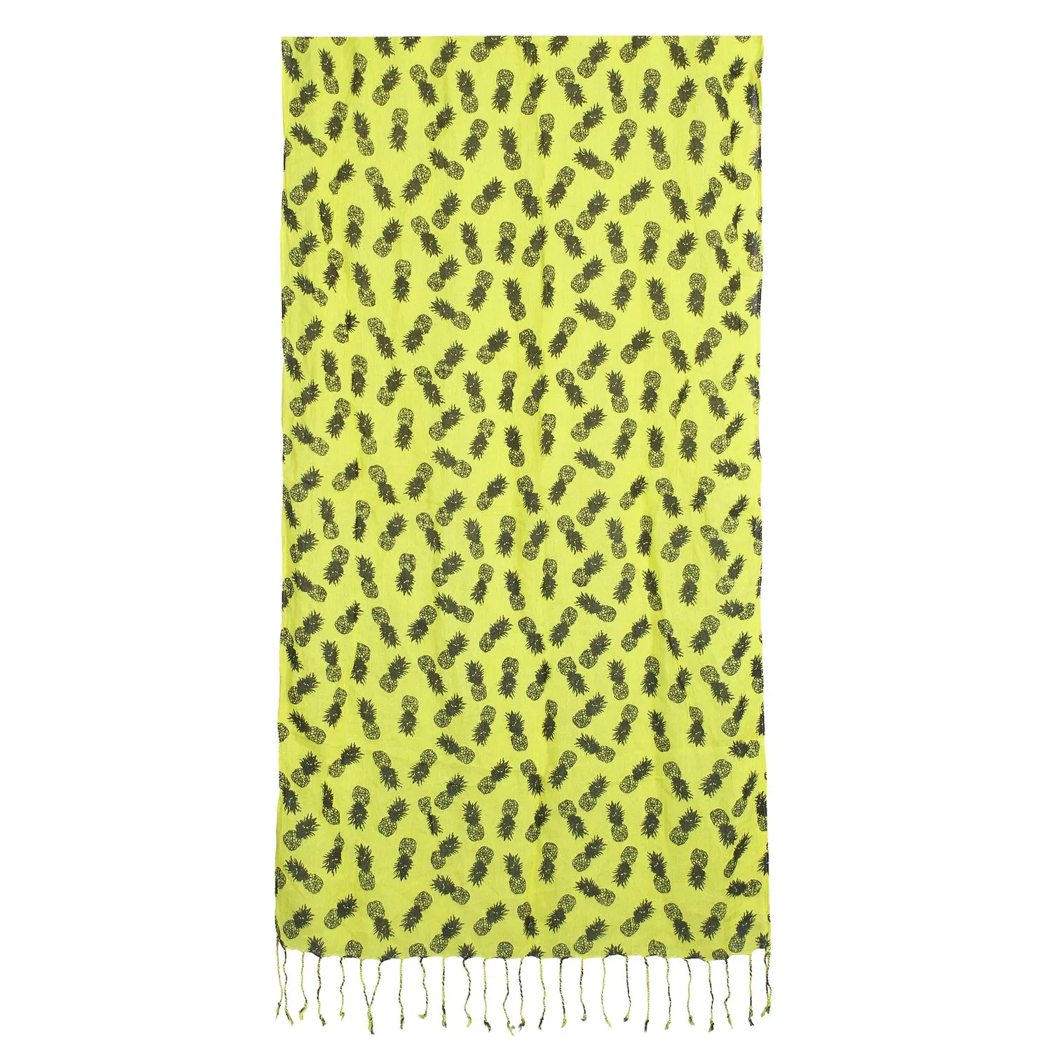 Lime Pineapple Splash Scarf