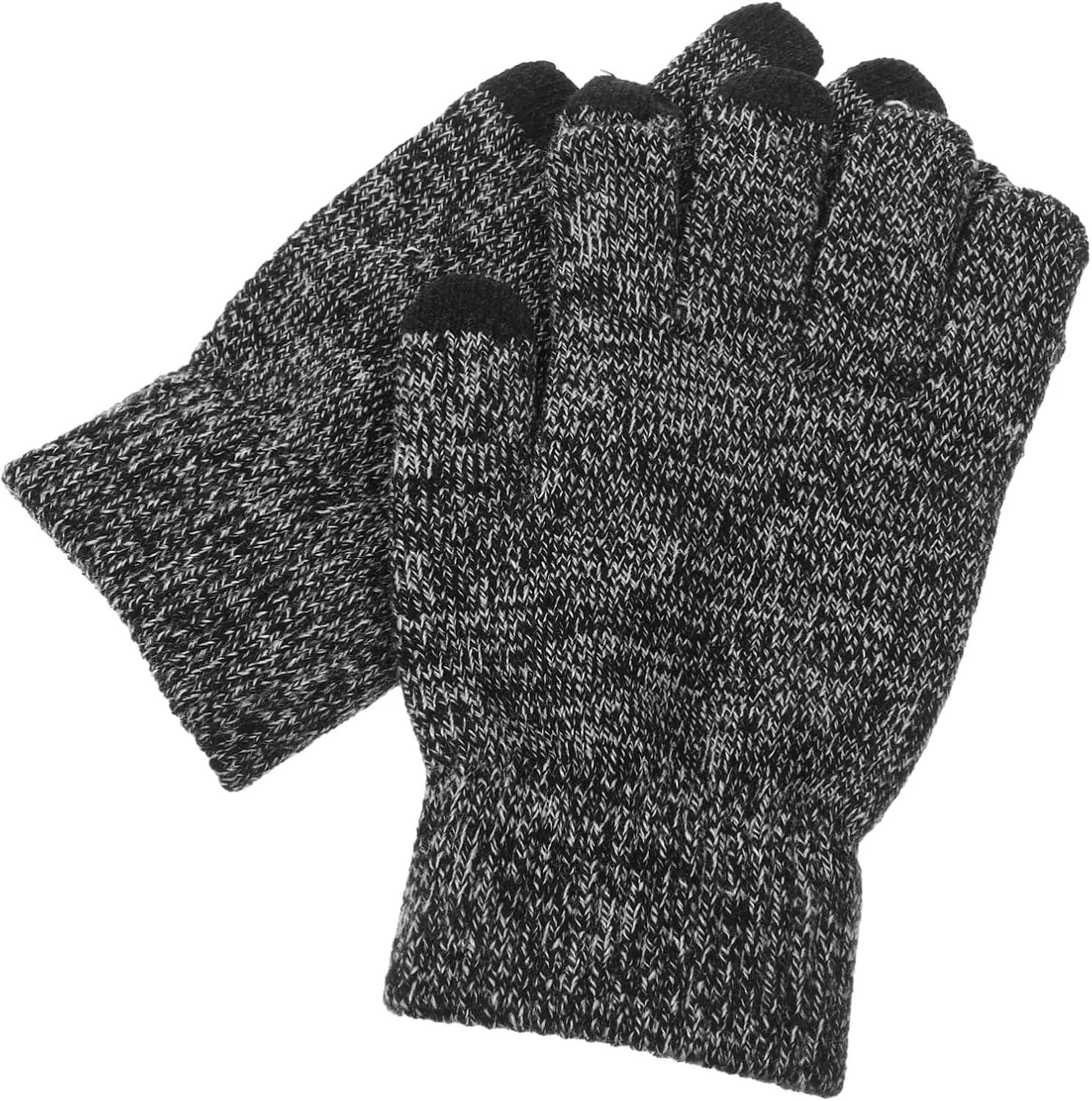 Men's Winter Gloves Full Finger Touchscreen Gloves Warm Durable for Running Cycling Hiking