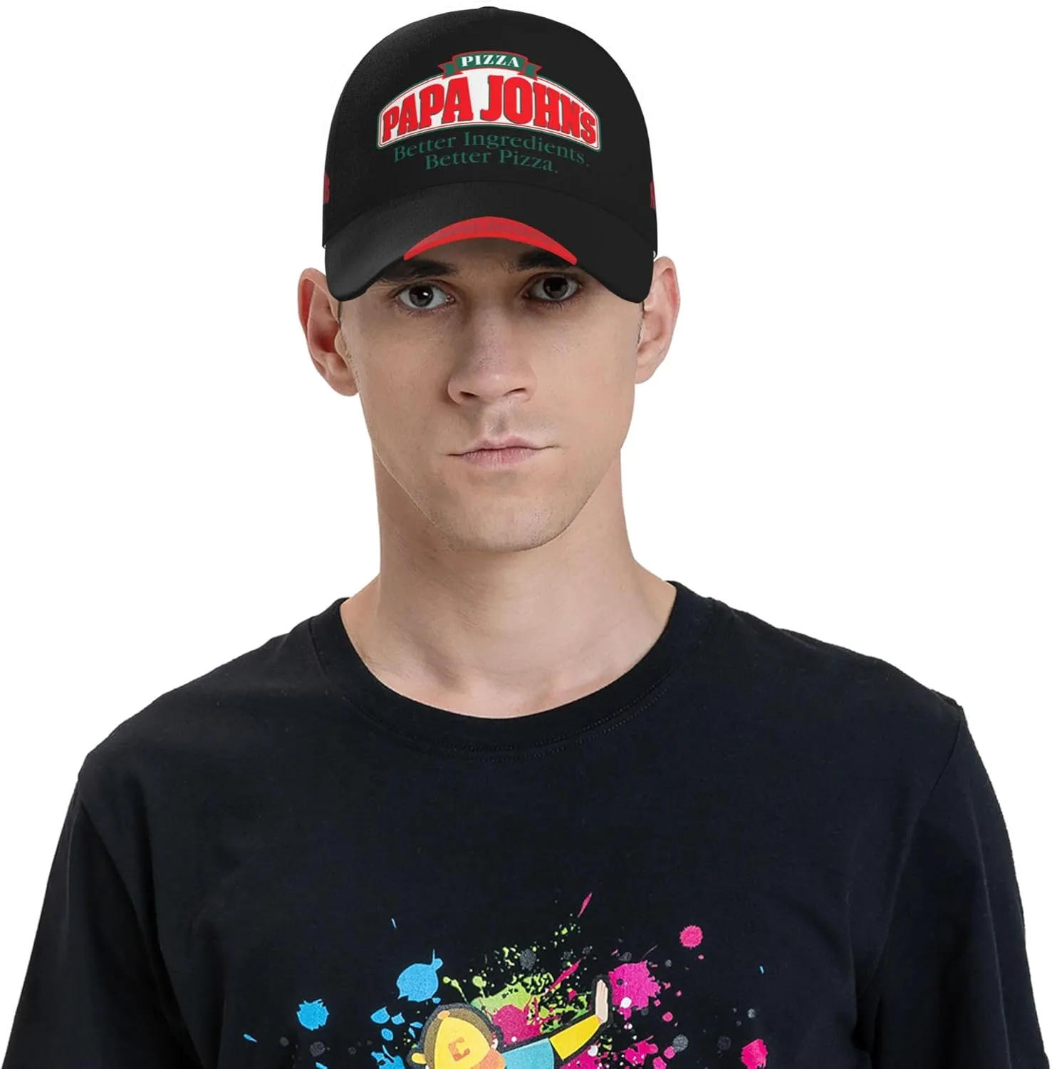 Men's Women's Logo Graphic Baseball Caps Adjustable Trucker Dad Caps Work Hat for Adult Unisex Women Men