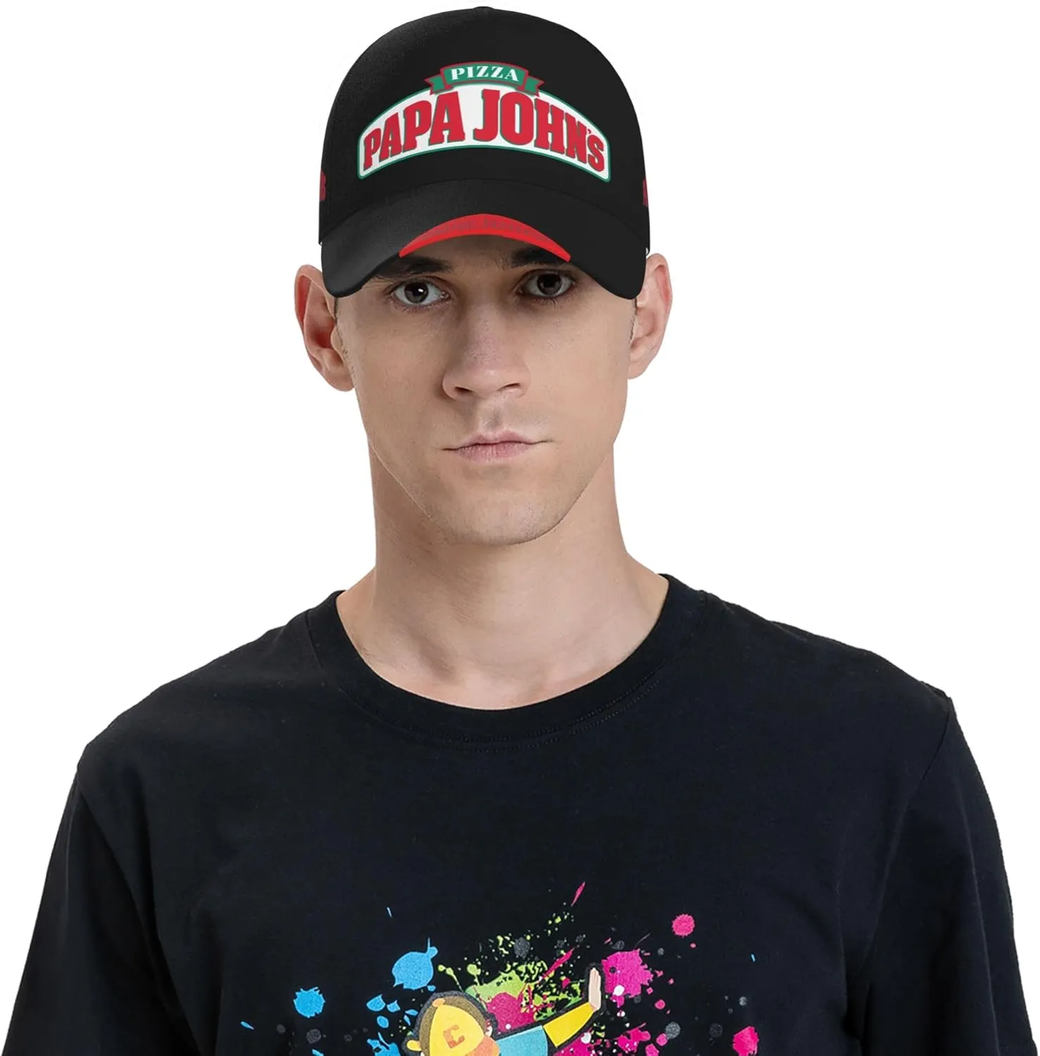 Men's Women's Logo Graphic Baseball Caps Adjustable Trucker Dad Caps Work Hat for Adult Unisex Women Men