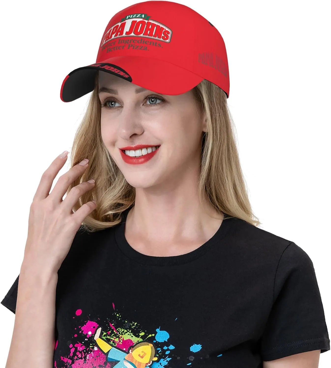 Men's Women's Logo Graphic Baseball Caps Adjustable Trucker Dad Caps Work Hat for Adult Unisex Women Men