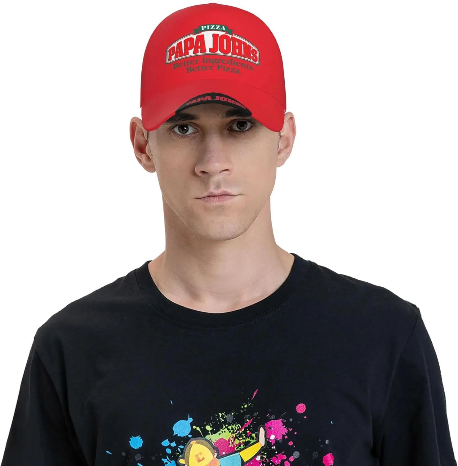 Men's Women's Logo Graphic Baseball Caps Adjustable Trucker Dad Caps Work Hat for Adult Unisex Women Men