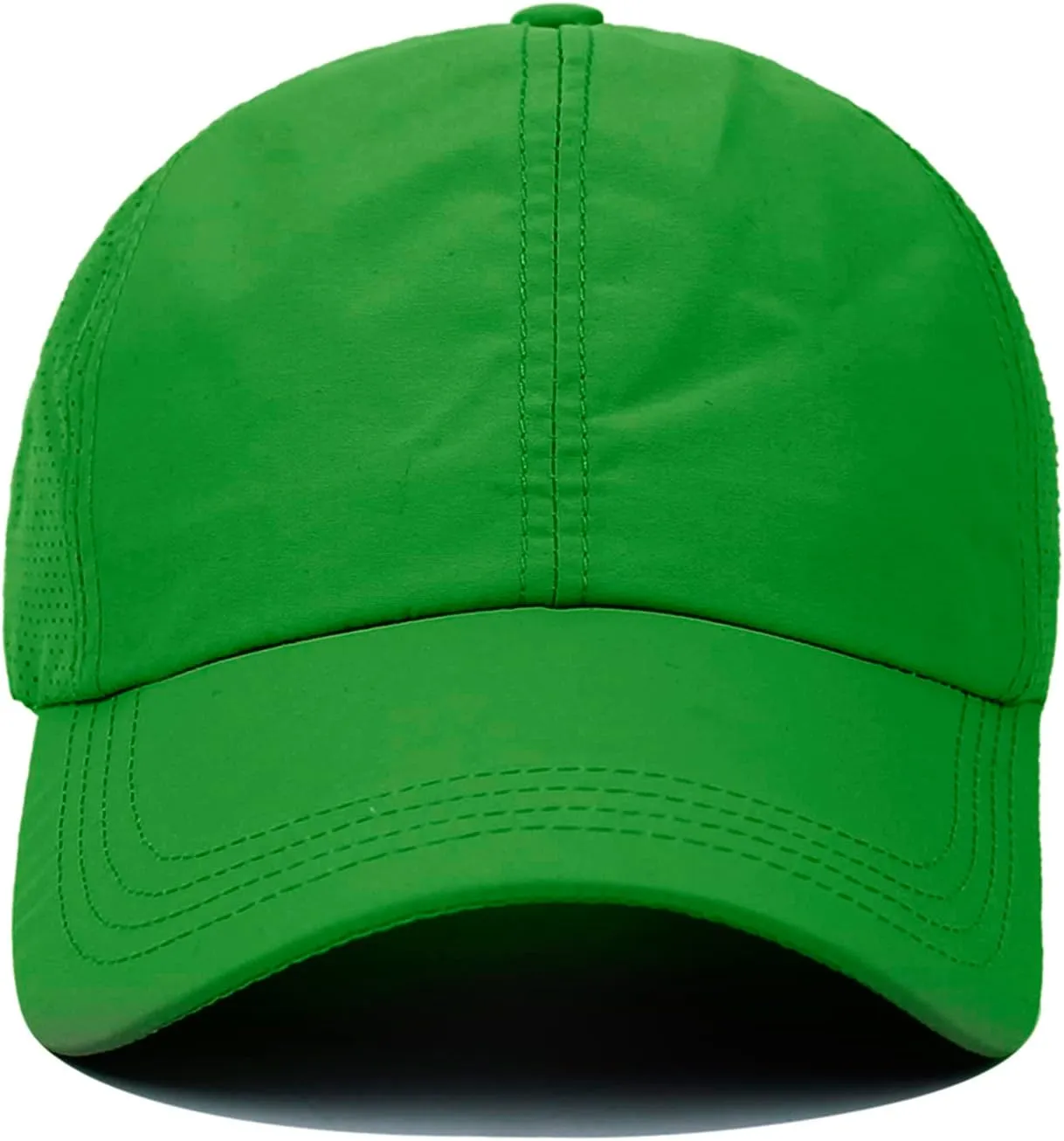 Muryobao Womens Criss Cross Ponytail Baseball Cap Adjustable High Messy Bun Ponycap Quick Drying Hat