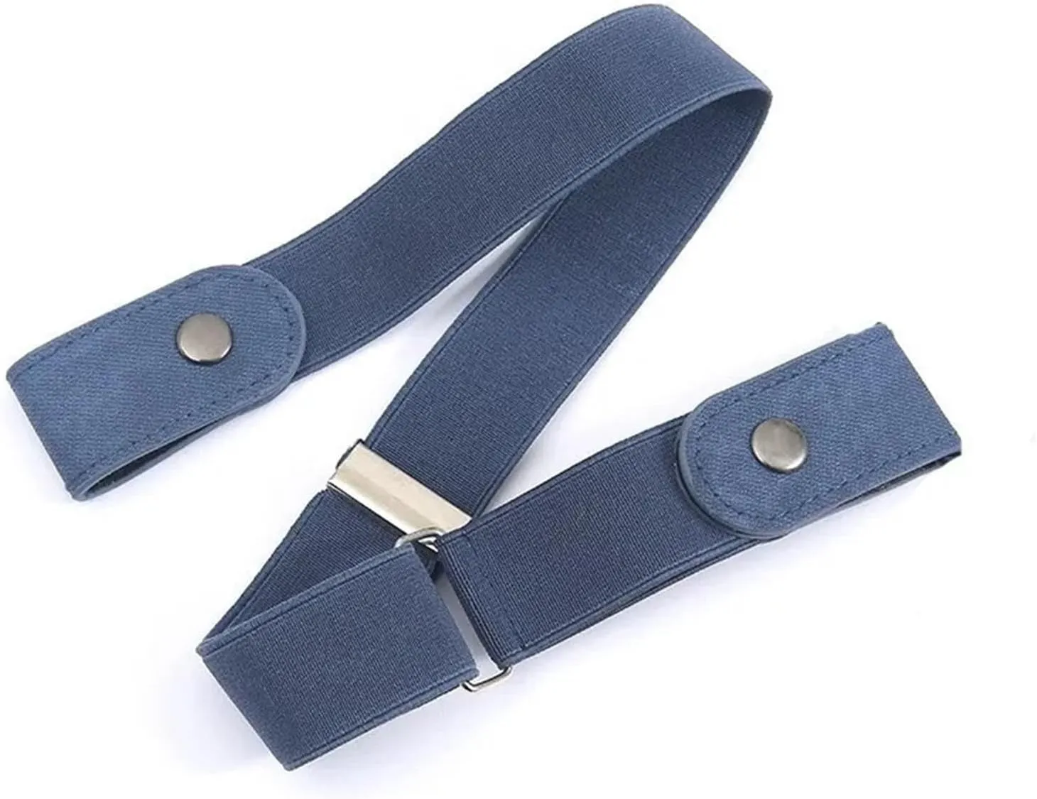 New Stretch Elastic Waist Band Invisible Belt Buckle-Free Belts For Women Men Jean Pants Dress No Buckle Easy To Wear