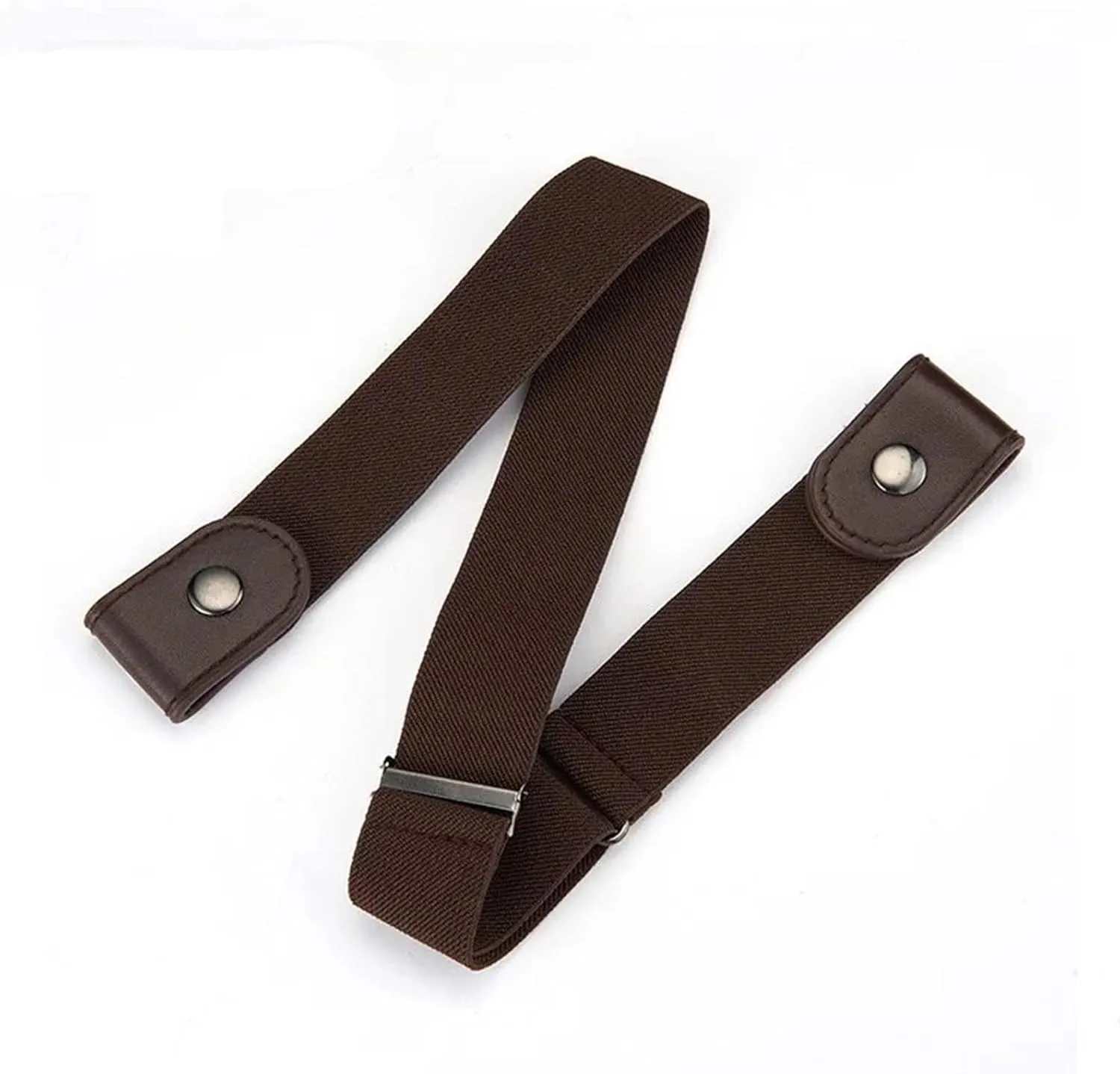New Stretch Elastic Waist Band Invisible Belt Buckle-Free Belts For Women Men Jean Pants Dress No Buckle Easy To Wear
