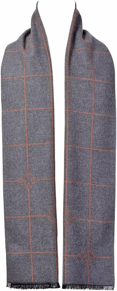 OHAYOMI Mens Scarf Winter Fashion Formal Soft Scarves for Men