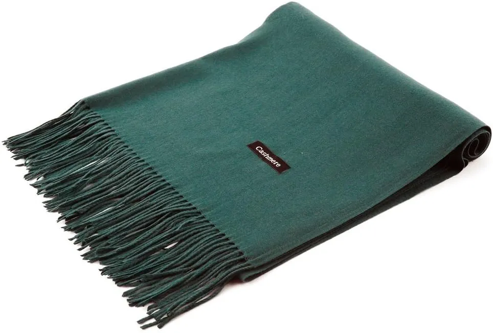 OHAYOMI Womens Pashmina Shawl Wrap Soft Warm Scarf Solid Color Pashmina