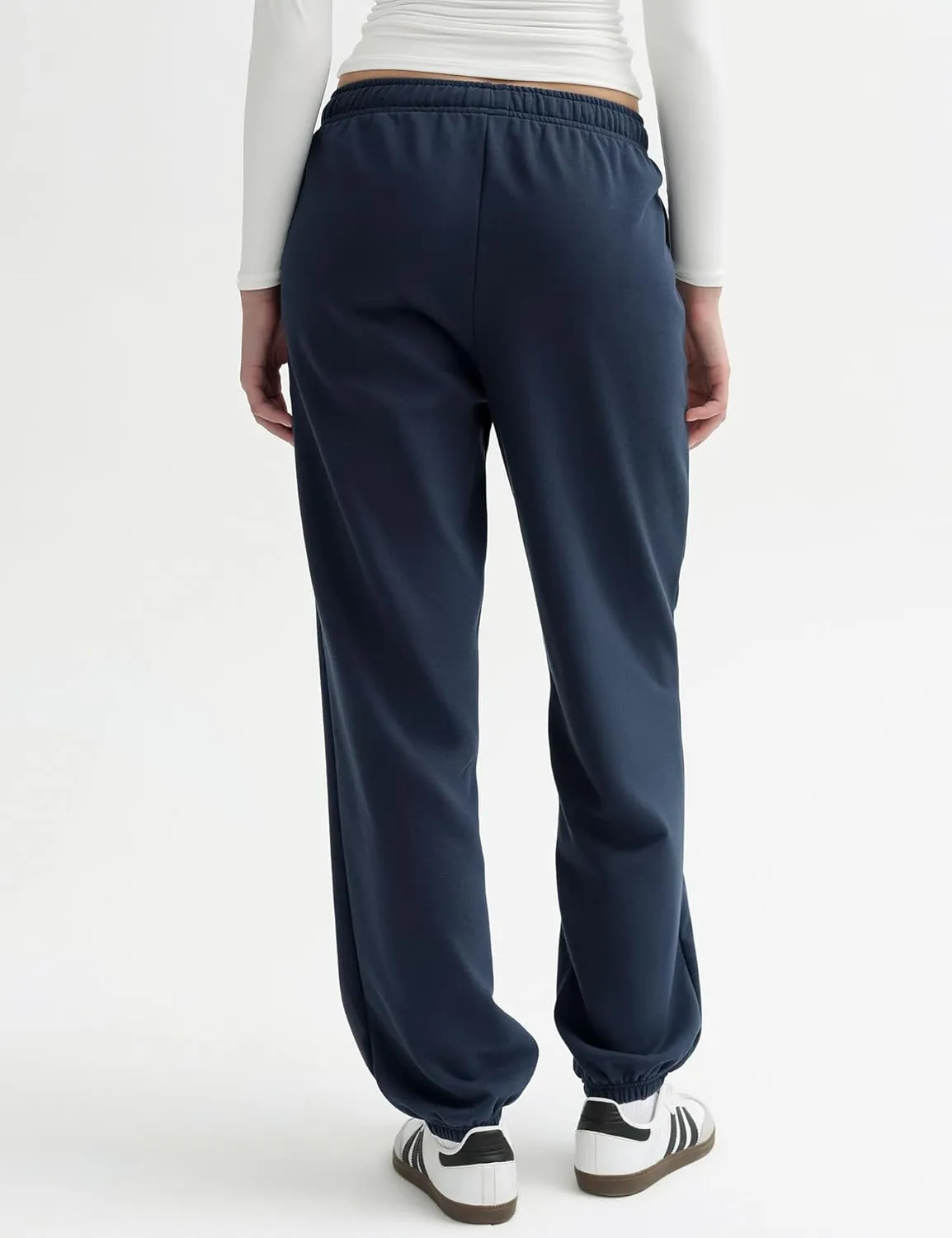 PUMIEY Women's Sweatpants High Waisted Baggy Sweat Pants Workout Casual Joggers Pants Airy Collection