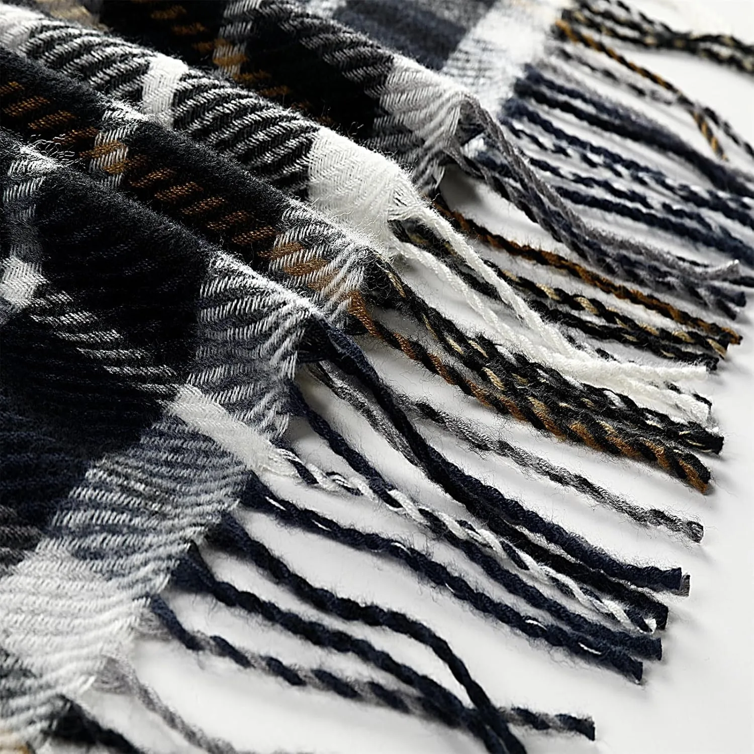 Scarf for Women Shawl Cashmere Feel Plaid Scarves Pashmina Wraps Winter Scarf for Evening Wedding Bridesmaid Gifts