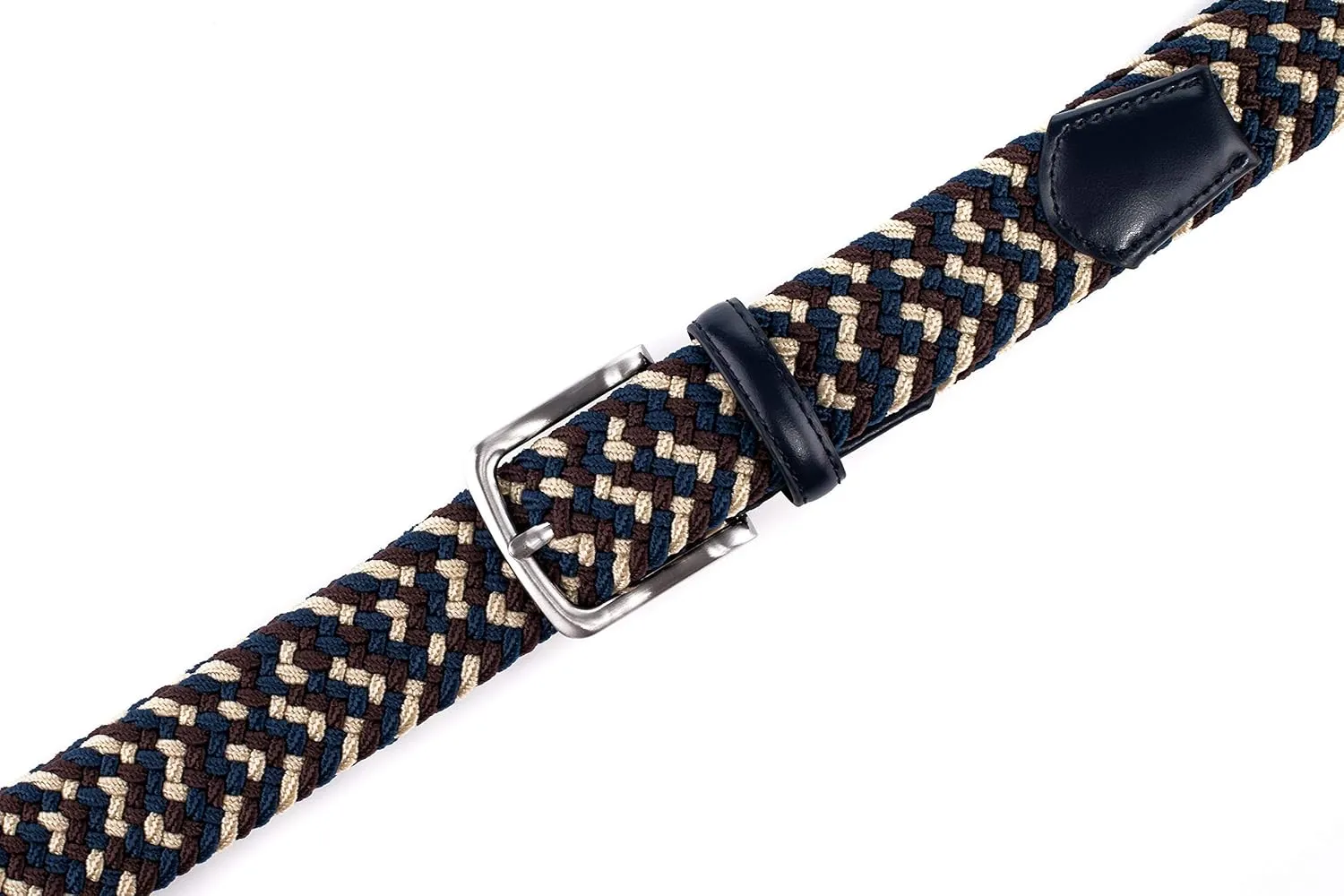 Stretchable Woven Braided Belts for Men & Women, Daily Wear