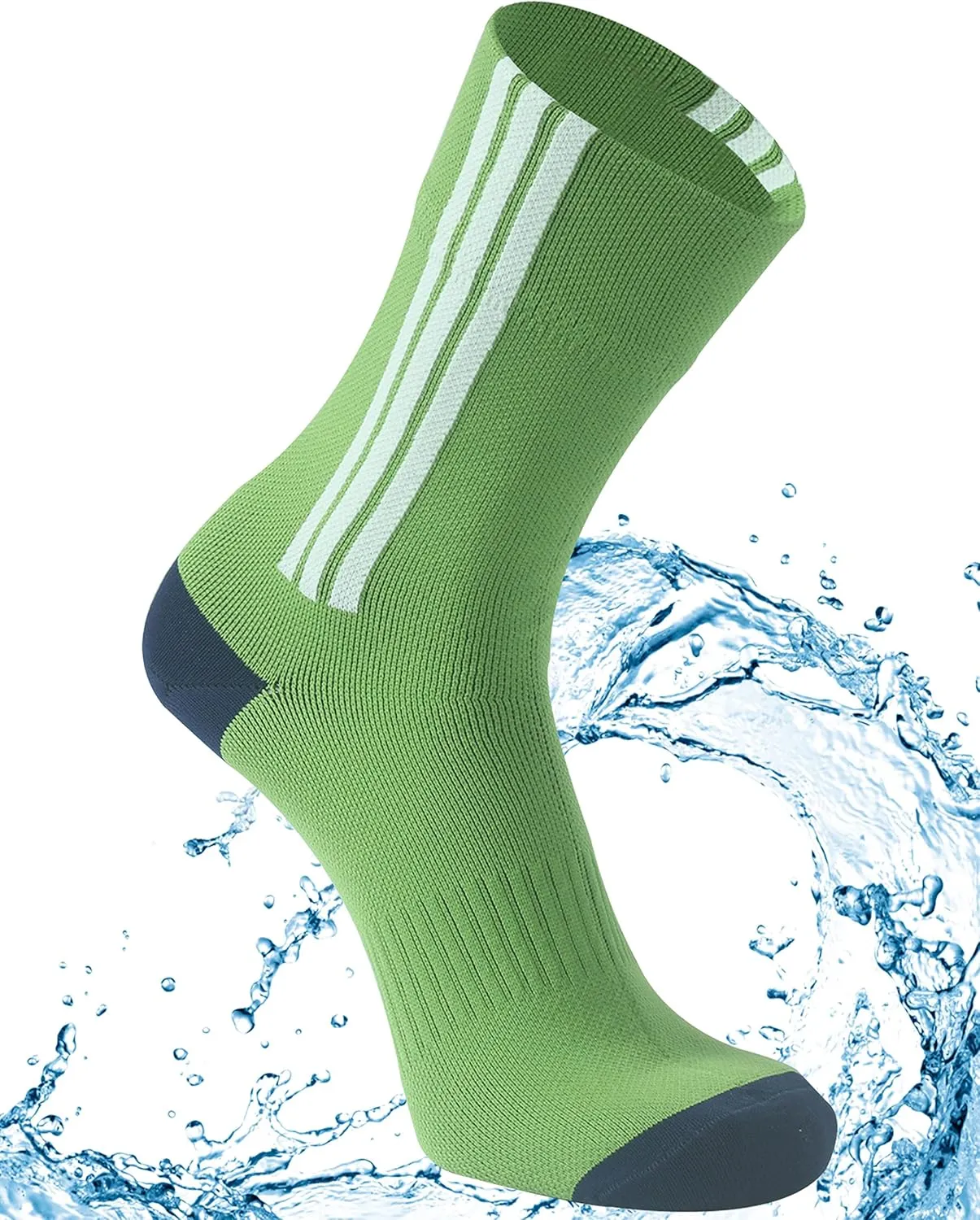 Waterproof Socks Unisex Cushioned Breathable Outdoor Sports Hiking Skiing Kayaking Crew/Ankle Socks