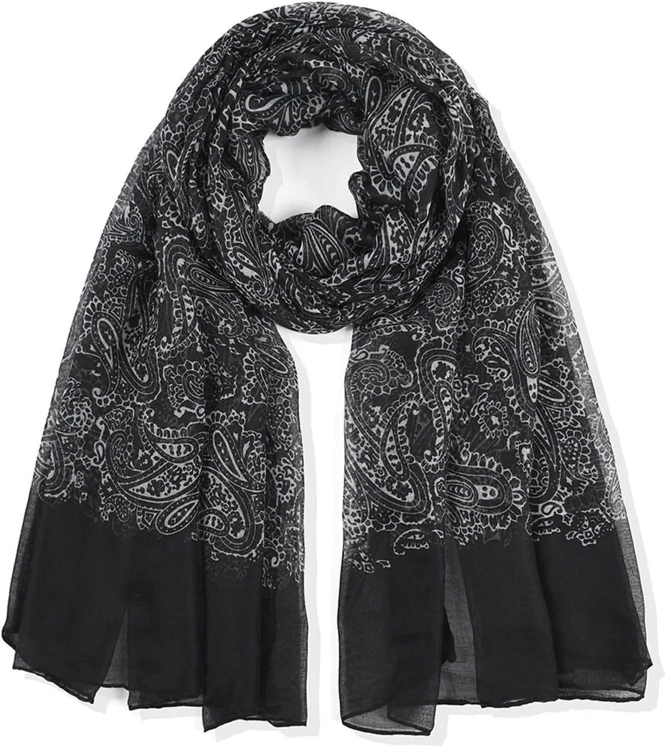 Women Satin Head Scarf Silk Scarf For Women Silk Scarfs For Women Tie Fashion Winter Warm Large Scarf Women Cashew Scarf