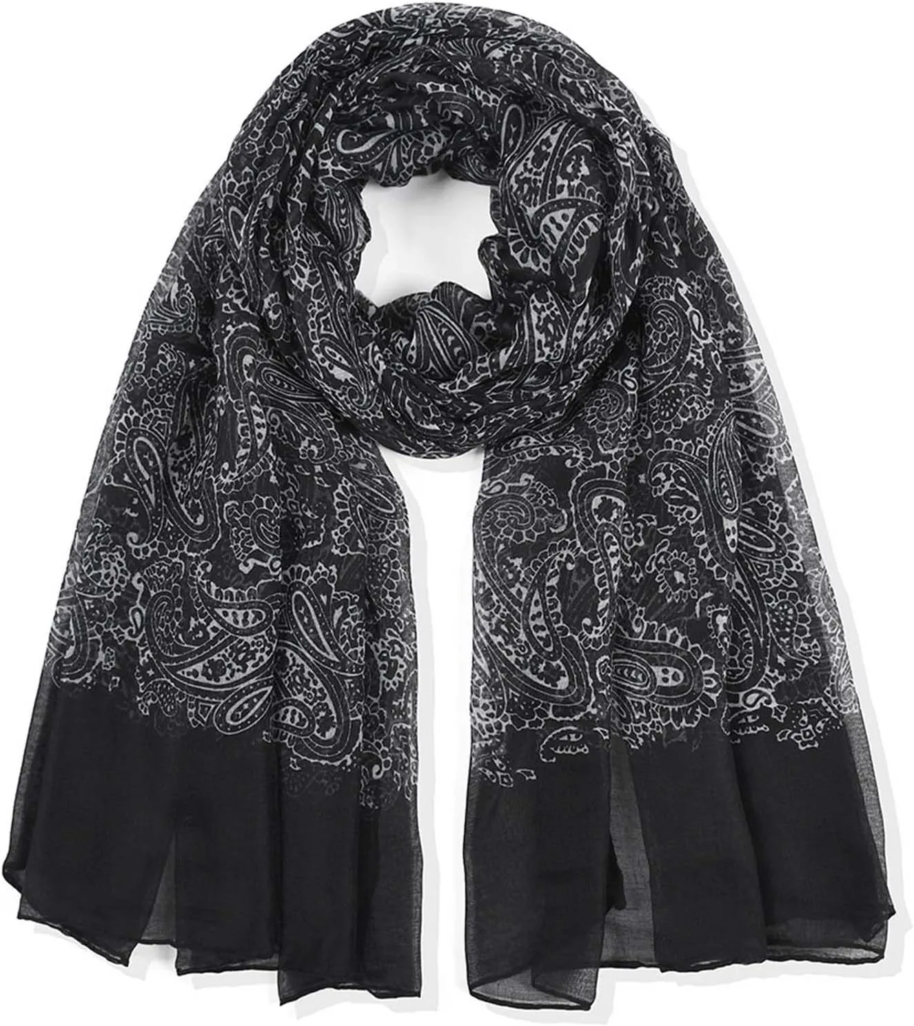 Women Satin Head Scarf Silk Scarf For Women Silk Scarfs For Women Tie Fashion Winter Warm Large Scarf Women Cashew Scarf